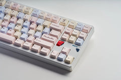 QK Bubble Tea Marshmallow PBT Dye-Sub Keycap SEt