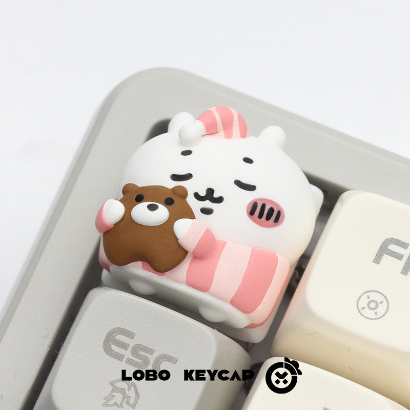 Chiikawa Sleepwear Series Resin Artisan Keycap