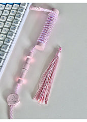 Lazy Cat USB-C RGB Aviator Handmade Coiled Cable