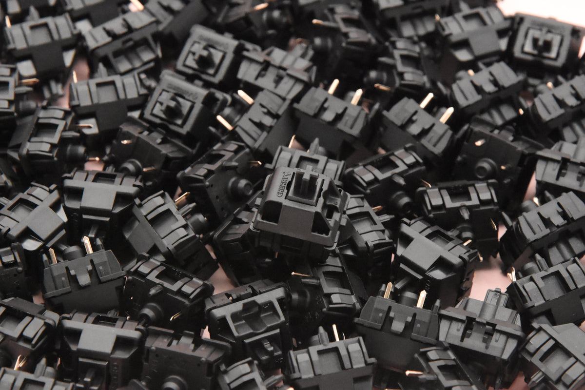 CHERRY MX1A HYPERGLIDE BLACK LINEAR SWITCH (10PCS)
