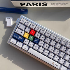 Minesweeper-themed Cherry Profile Dye Sublimation PBT Keycaps
