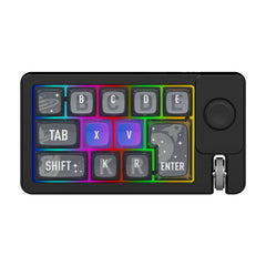 W910 12 Keys Wireless macro defined mechanical keyboard
