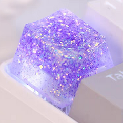 Translucent Glitter Dream Artisan Keycaps