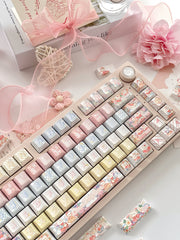 Circus Teddy Bear PBT Cherry Keycaps