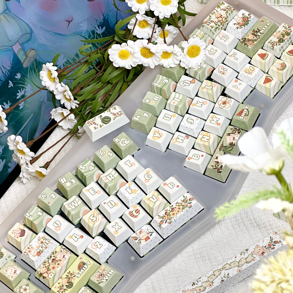 Banxia Dye Sublimation PBT Cherry Profile Keycaps