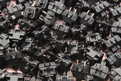 CHERRY MX1A HYPERGLIDE BLACK LINEAR SWITCH (10PCS)
