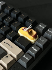 Hand-stitched Shoes Leather Artisan Keycaps