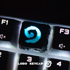Hearthstone & World of Warcraft Translucent Resin Artisan Keycap
