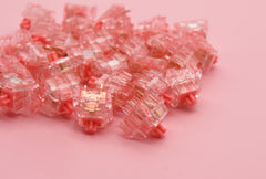 KTT STRAWBERRY LINEAR SWITCH HAND LUBED EDITION (10PCS)