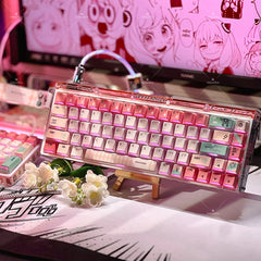 Anya Forger  SPY x FAMILY Cartoon Dye Sublimation PBT Cherry Profile  Keycaps