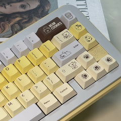 Bear Cookies Cherry Profile Dye Sublimation PBT Keycaps
