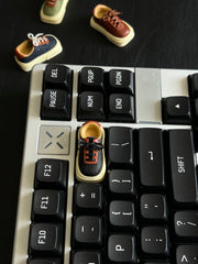 Hand-stitched Shoes Leather Artisan Keycaps
