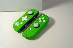 Lucky Shamrock Joy-Cons Mod Nintendo Switch Special Edition Custom Controllers