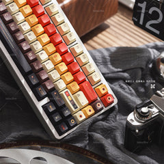 Memory Film Japanese Root Dye Sublimation PBT Cherry Profile Keycaps
