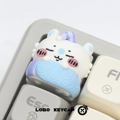 Chiikawa Sleepwear Series Resin Artisan Keycap
