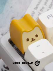 Puppy Bread Resin Artisan Keycap