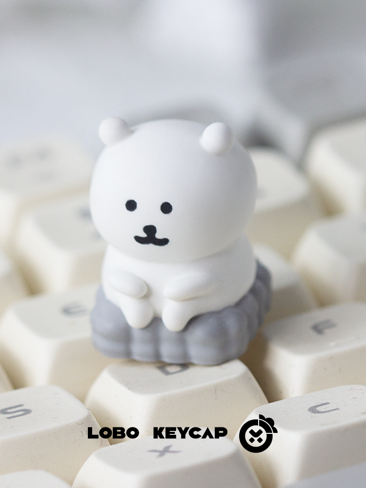 Nagano Joke Bear Resin Artisan Keycap