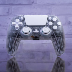 PS5 Controller Clear Mod With White Buttons PS5 Custom Sony Wireless Controller