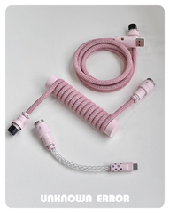 Z57 USB-C RGB Aviator Handmade Short Coiled Cable