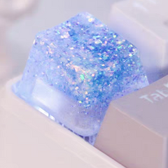 Translucent Glitter Dream Artisan Keycaps