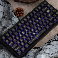 Harry Potter Backlit Transparent Glitter Coating Cherry Profile PC Keycaps