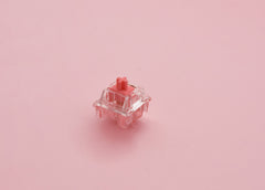KTT STRAWBERRY LINEAR SWITCH HAND LUBED EDITION (10PCS)