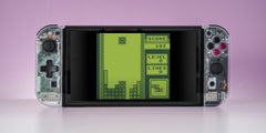 Custom Joy-Cons Clear “Game Boy Pocket” Mod - Nintendo Switch Retro Gaming Controllers