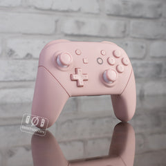 Pro-Controller All-Pink Mod Nintendo Switch Custom Controller Pink with Pink Buttons