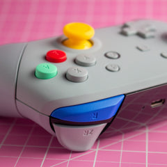 Nintendo Switch Pro Controller Mod Grey GameCube Retro Style Customized Controller