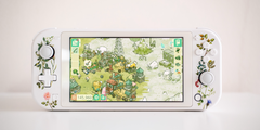 Custom Nintendo Switch Lite Flowers Vines & Laurels - Premium Edition Design