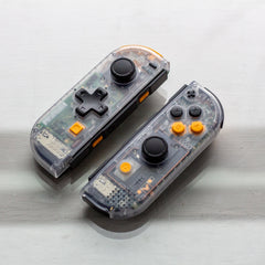 Custom Joy-Cons “Bumblebee” Game Boy Pocket Nintendo Switch Gaming Controllers