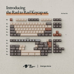 MW Reel To Reel PBT Double-Shot Keycap Set (Instock)