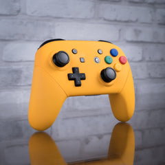 Nintendo Switch Pro-Controller Mod “N64 Yellow” Customized Wireless Gaming Controller