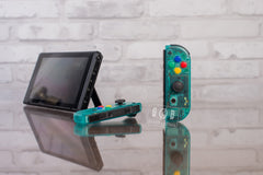 Joy-Con N64 Ice Blue Mod Custom Nintendo Switch Controllers Clear Teal Retro