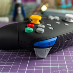 Nintendo Switch Pro Controller Mod Black GameCube Retro Style Customized Controller