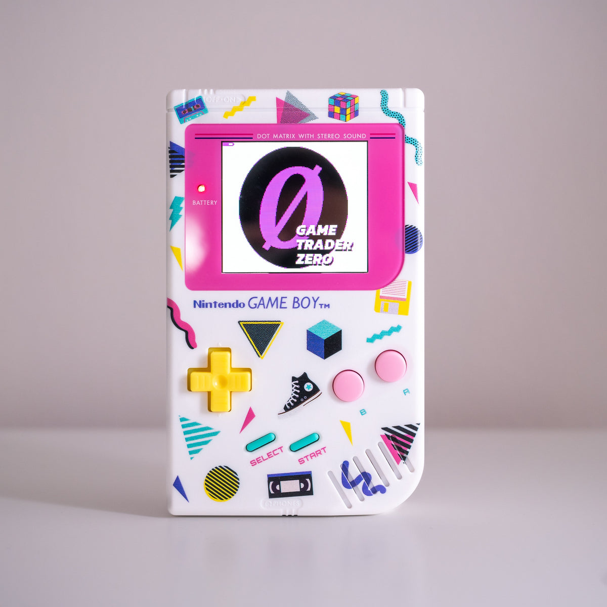 Custom Nintendo Game Boy DMG with Backlit IPS Screen Retro 90s Nostalgia