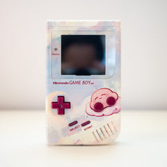 Kirby Inspired Game Boy DMG with Backlit IPS Screen