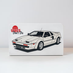 Nintendo Switch Custom Dock Cover Retro 80s Sport Cars Series #2