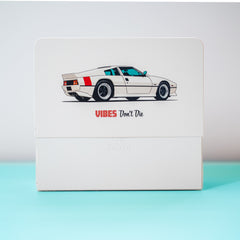 Nintendo Switch Custom Dock Cover Retro 80s Sport Cars Series #1