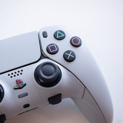 PS5 Edge Controller Retro PS1 Grey with Old-School Action Buttons Sony Wireless Gaming Controller