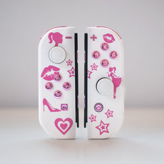 Custom Joy-Cons “Non-Barbie” Edition Nintendo Switch Gaming Controllers