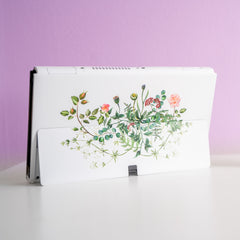 Customized Nintendo Switch Flowers Vines & Laurels Switch Mod - Premium Edition Floral Design