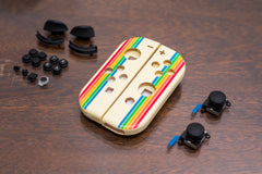 Nintendo Switch “80s Vibes” Old School Retro “Build At Home” Customization Set