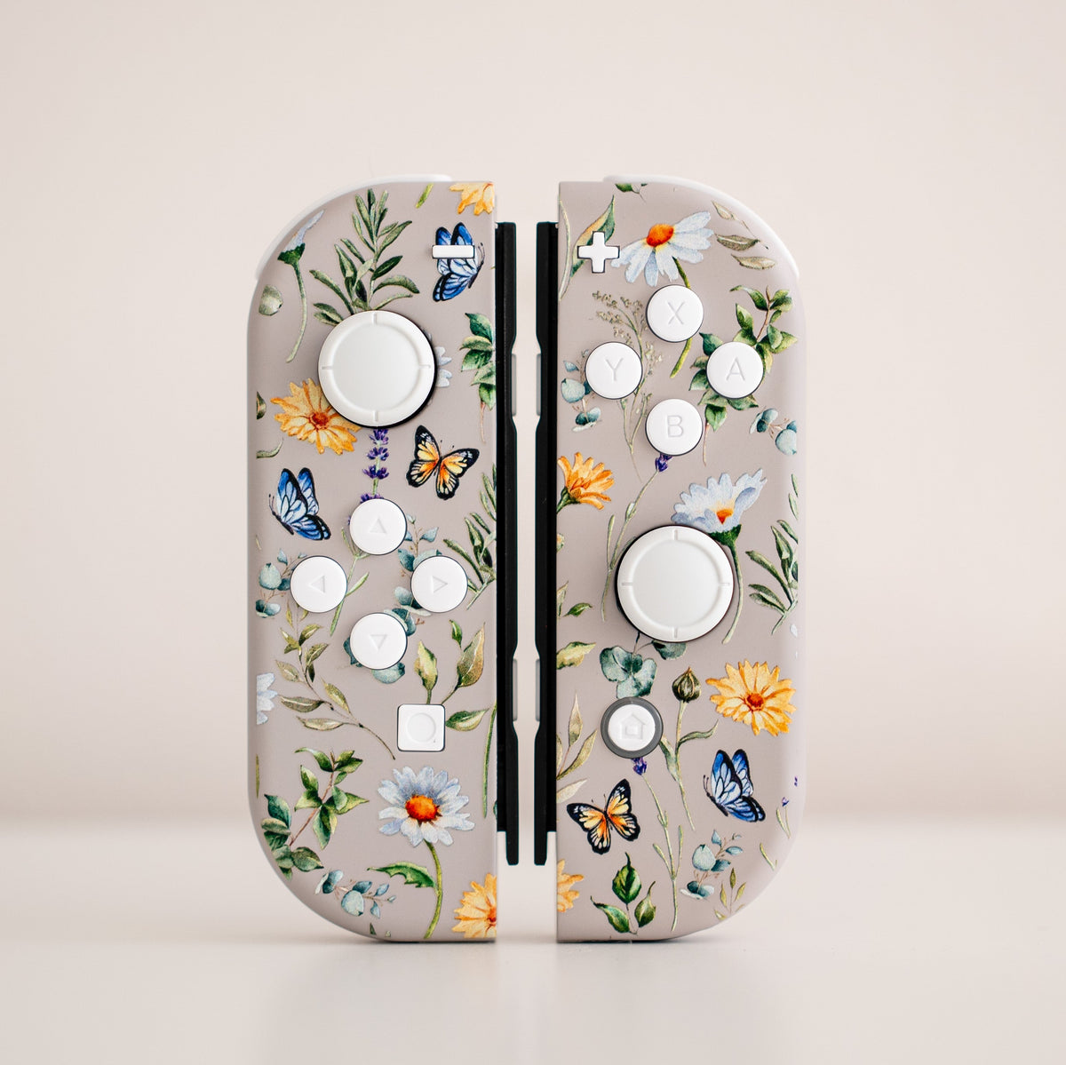 “Butterfly Pastureland” Joy-Cons Mod Nintendo Switch Special Edition Custom Controllers