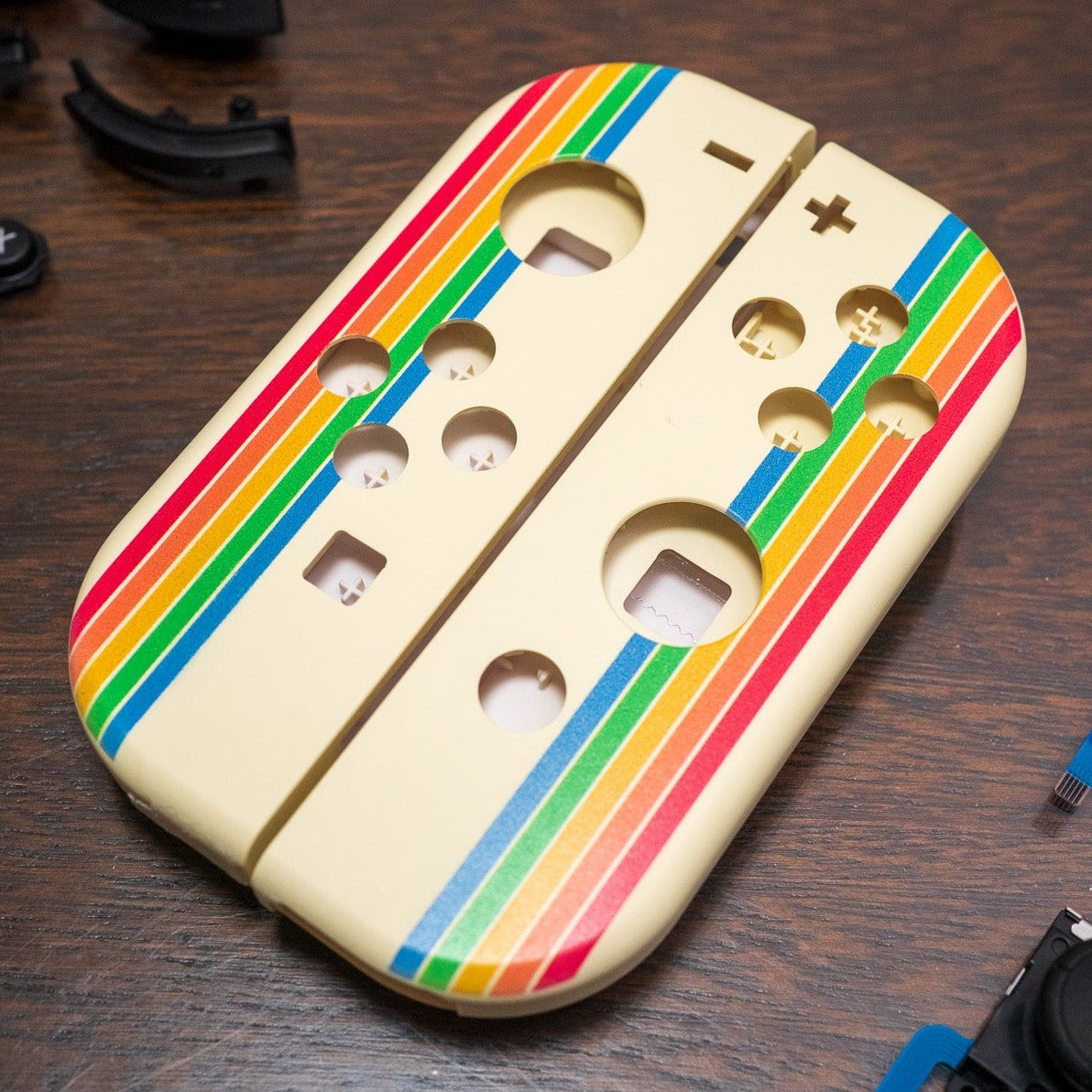 Nintendo Switch “80s Vibes” Old School Retro “Build At Home” Customization Set