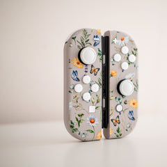 “Butterfly Pastureland” Joy-Cons Mod Nintendo Switch Special Edition Custom Controllers