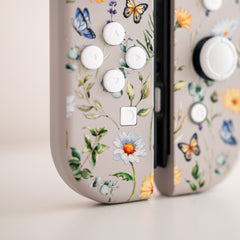 “Butterfly Pastureland” Joy-Cons Mod Nintendo Switch Special Edition Custom Controllers