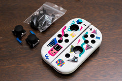 Nintendo Switch 90s Nostalgia Old School Retro “Build At Home” Customization Set