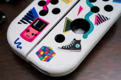 Nintendo Switch 90s Nostalgia Old School Retro “Build At Home” Customization Set