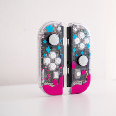 Super Mario Bros. Wonder Clear Joy-Cons Special Edition Nintendo Switch Custom Controllers